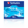 CD-R Verbatim 800 MB pack de 10 unidades