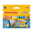 Ceras Plastidecor C.12 Plásticas Peques Colores Surtidos