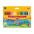 Ceras Plastidecor C.24 Plásticas Colores Surtidos