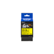 Cinta para rotuladora Brother Negro sobre amarillo HSE651E