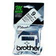 Cinta para rotuladora Brother 9 mm Negro sobre blanco MK221BZ