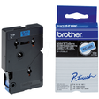Cinta para rotuladora Brother 12 mm Negro sobre azul TC501