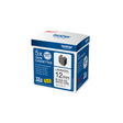 Cinta para rotuladora Brother 12 mm Negro sobre blanco TZe231M5