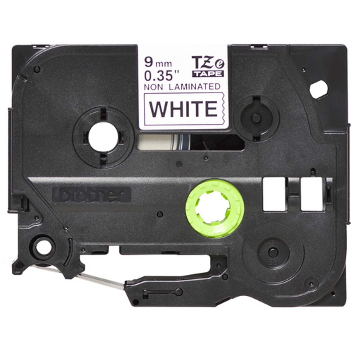 Cinta para rotuladora Brother 9 mm Negro TZEN221 - vista 2
