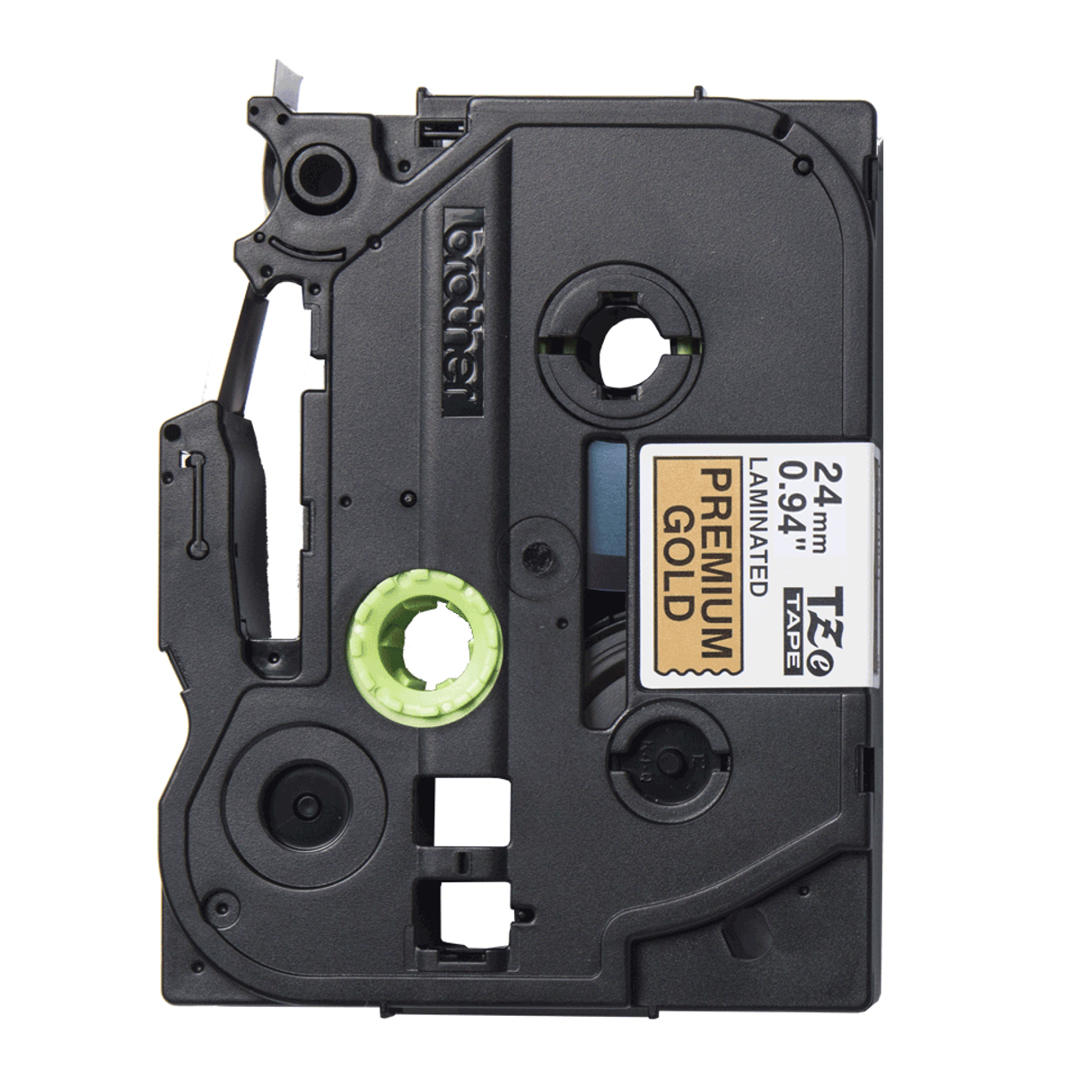 Cinta para rotuladora Brother 24 mm Negro sobre dorado TZePR851
