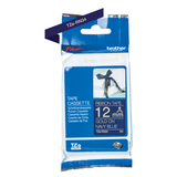 Cinta para rotuladora Brother 12 mm Dorado sobre azul marino TZeRN34 - vista 2