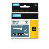Cinta para rotuladora Dymo 24 mm Negro sobre blanco 1734524