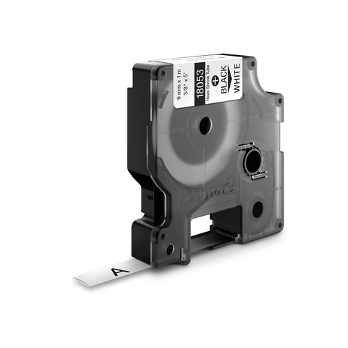 Cinta para rotuladora Dymo 9 mm Negro sobre blanco 18053 - vista 4
