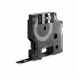 Cinta para rotuladora Dymo 9 mm Blanco sobre negro 1805437 - vista 4