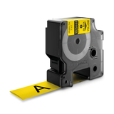 Cinta para rotuladora Dymo 24 mm Negro sobre amarillo 1805444