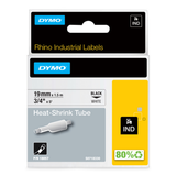 Cinta para rotuladora Dymo 19 mm Negro sobre blanco 18057 - vista 2