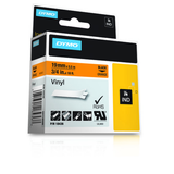 Cinta para rotuladora Dymo 19 mm Negro sobre naranja 18436 - vista 3