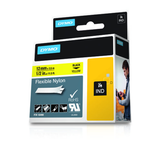 Cinta para rotuladora Dymo 12 mm Negro sobre amarillo 18490 - vista 2