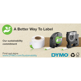 Cinta para rotuladora Dymo 19 mm Negro sobre blanco S0718070 - vista 6