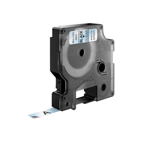 Cinta para rotuladora Dymo 9 mm Negro sobre transparente S0720670