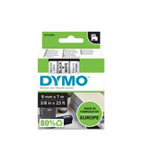 Cinta para rotuladora Dymo 9 mm Negro sobre blanco S0720680 - vista 2