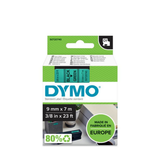 Cinta para rotuladora Dymo 9 mm Negro sobre verde S0720740 - vista 2