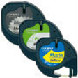 Cinta para rotuladora Dymo 12 mm Blanco, Negro y Plata S0721800