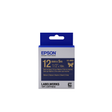 Cinta para rotuladora Epson 12 mm Dorado sobre azul marino C53S654002