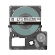 Cinta para rotuladora Epson 12 mm Negro y Transparente C53S672065