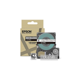 Cinta para rotuladora Epson 18 mm Blanco y Transparente C53S672069