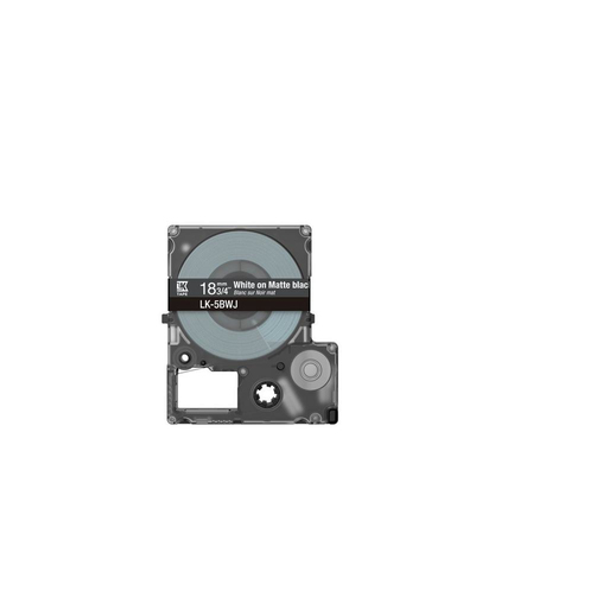 Cinta para rotuladora Epson 18 mm Blanco y Negro C53S672083 - vista 2