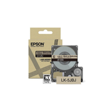 Cinta para rotuladora Epson 18 mm Beis y Negro C53S672091