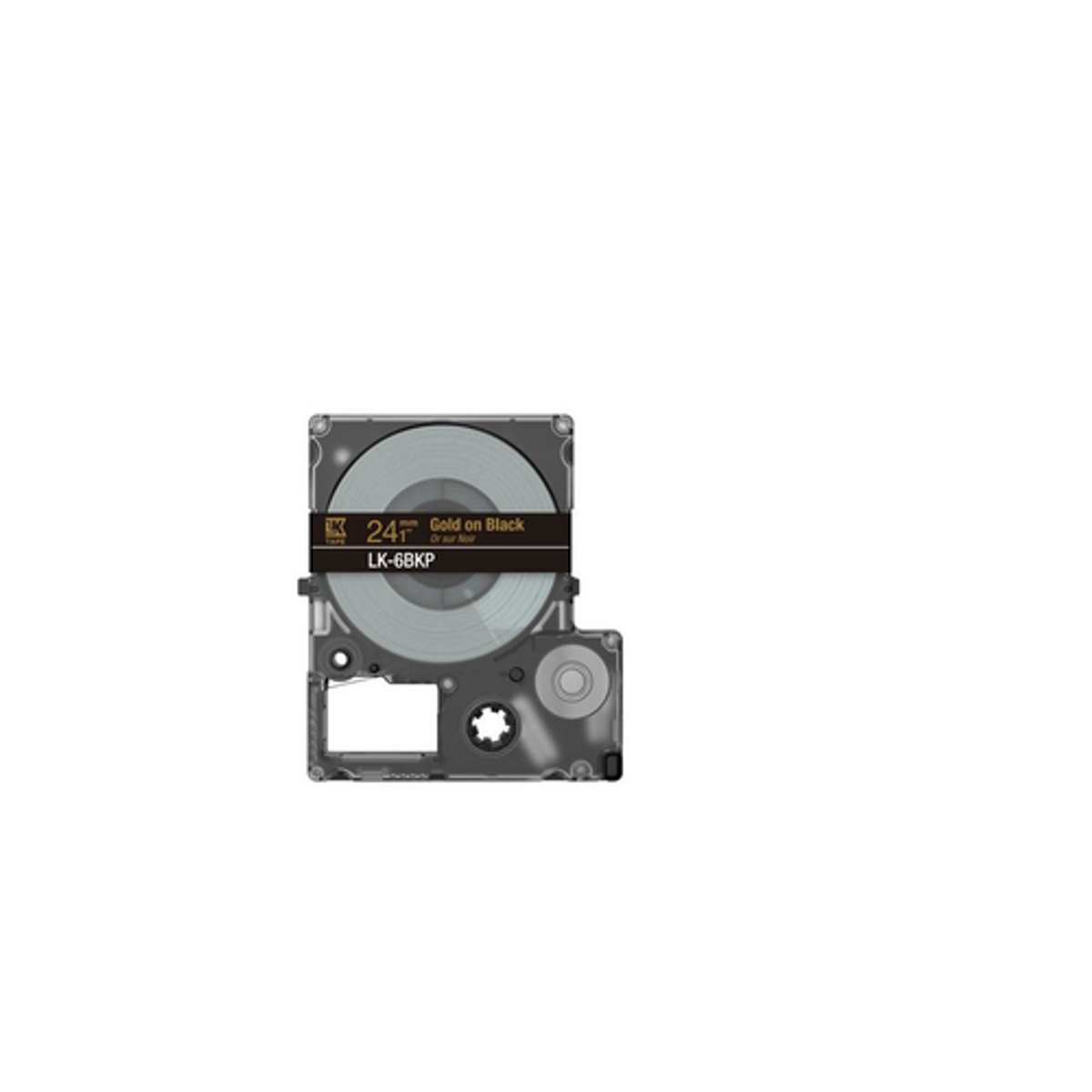 Cinta para rotuladora Epson 24 mm Dorado y Negro C53S672096 - vista 2