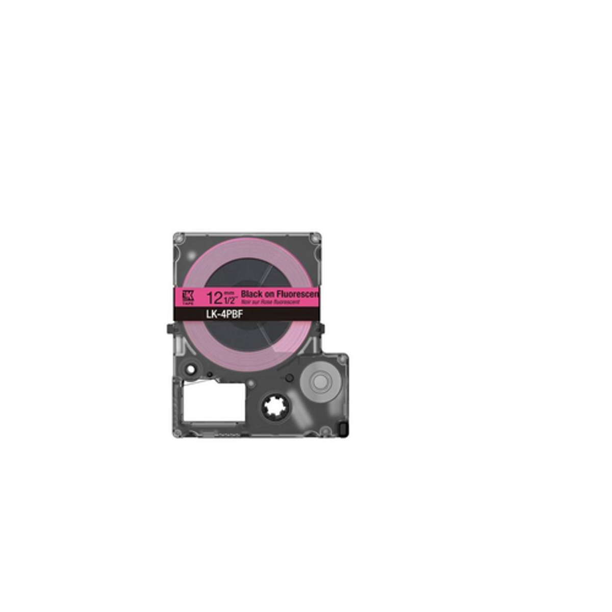 Cinta para rotuladora Epson 12 mm Negro y Rosa C53S672100 - vista 2