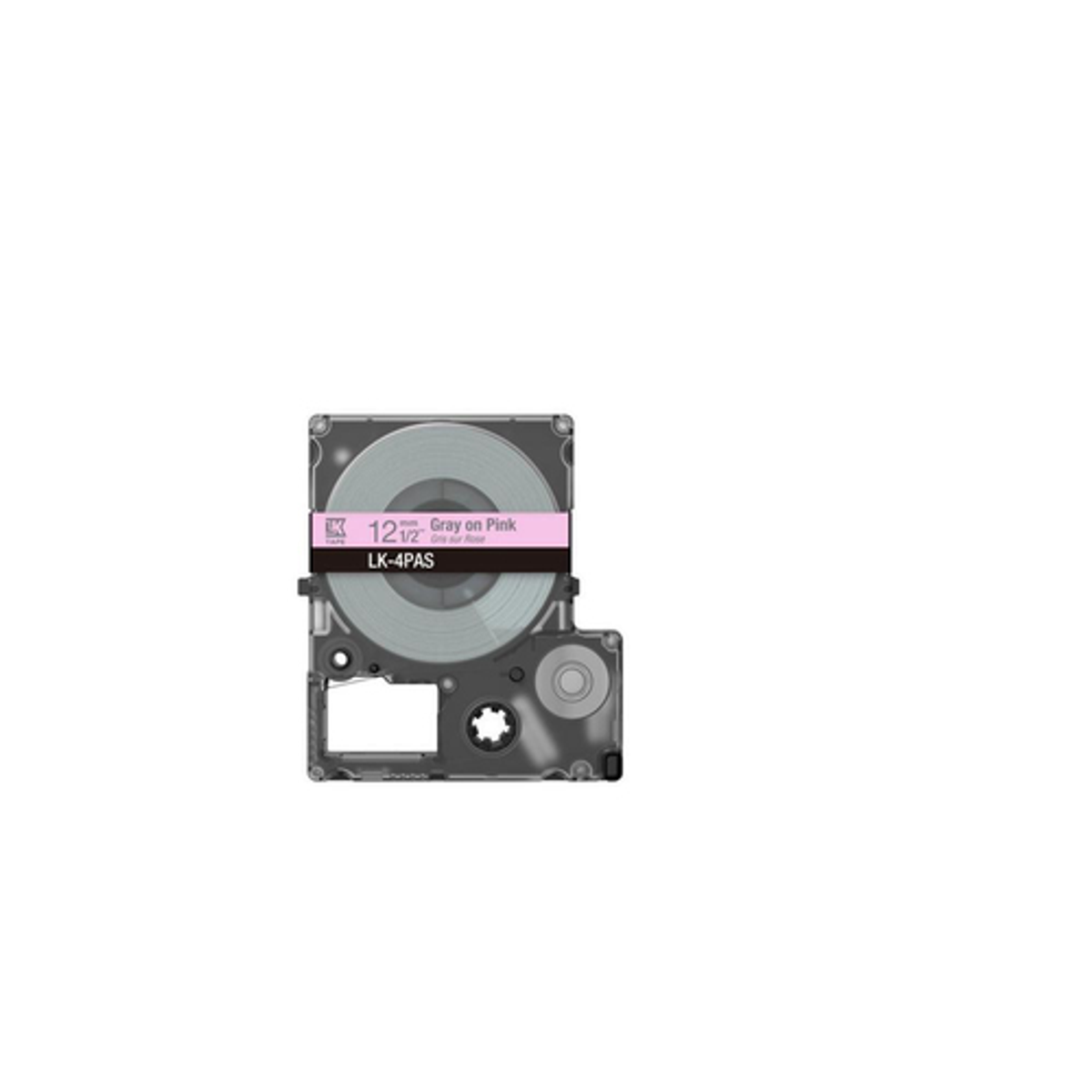 Cinta para rotuladora Epson 12 mm Gris y Rosa C53S672103 - vista 2