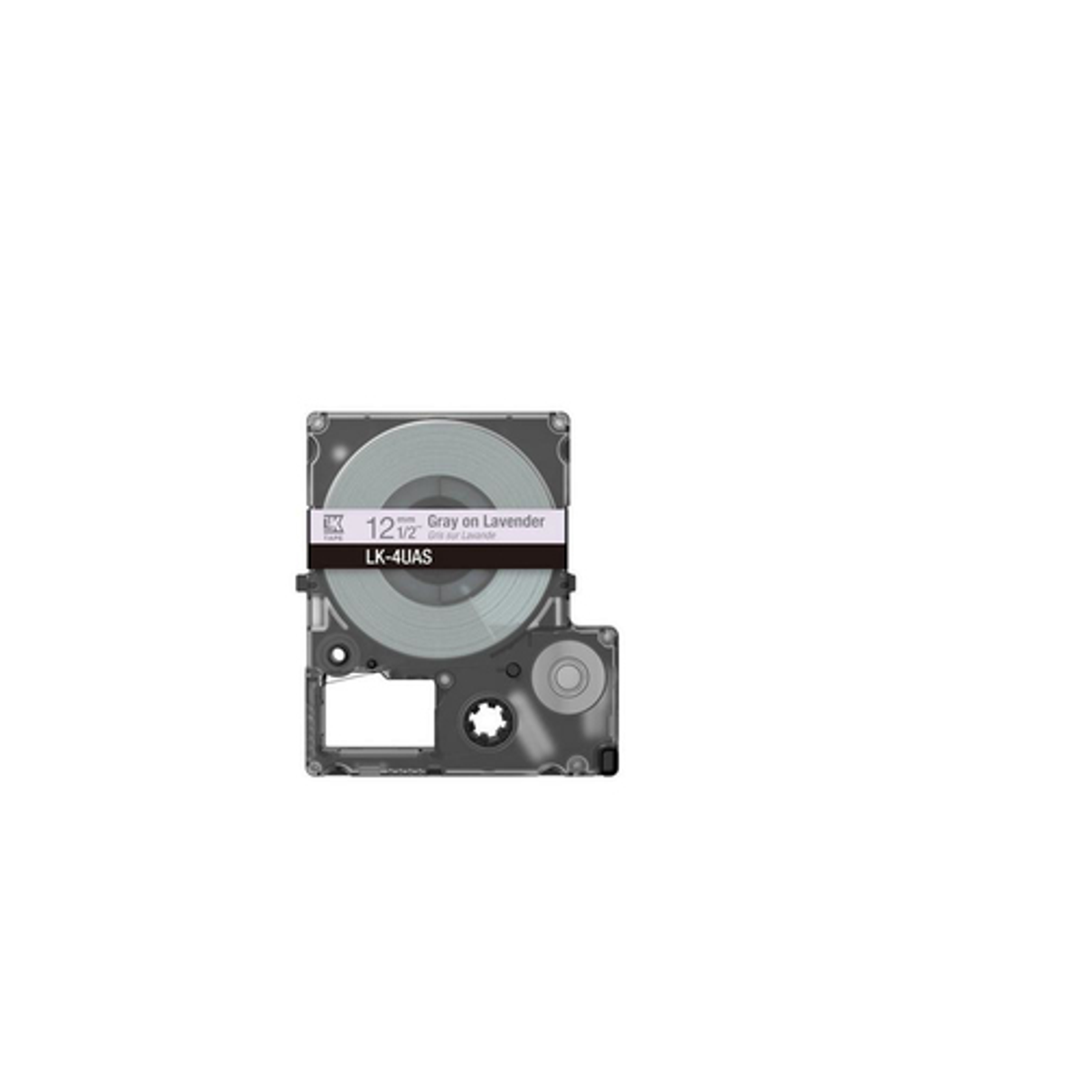 Cinta para rotuladora Epson 12 mm Gris y Violeta C53S672107 - vista 2