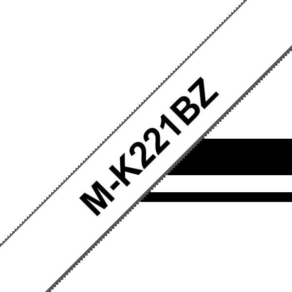Cinta compatible Brother MK221BZ MK221BK Negro