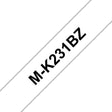 Cinta compatible Brother MK231BZ ANCHO12MM MK231BK Negro
