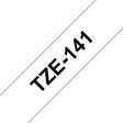 Cinta compatible Brother TZE141 ANCHO18MM Negro