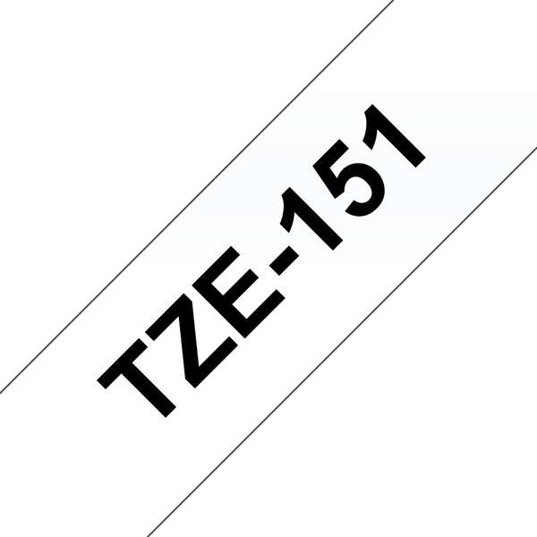 Cinta compatible Brother TZE151 ANCHO24MM Negro