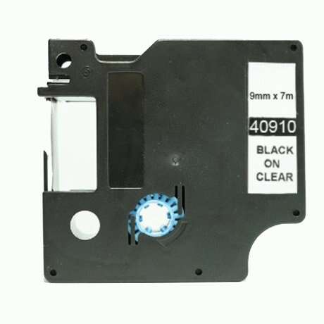 Cinta compatible Dymo DYR-40910 Negro