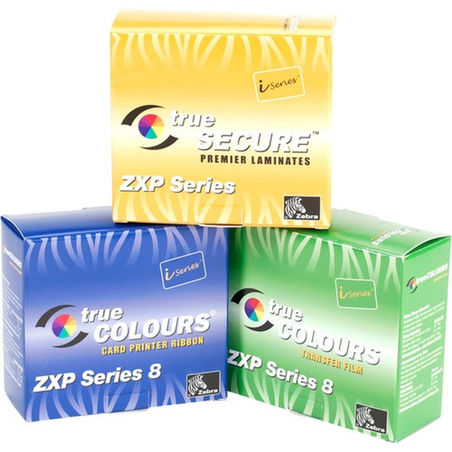 Consumible para impresora de tarjetas Zebra Transparente 750 unidades 800085-913