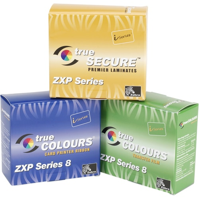 Consumible para impresora de tarjetas Zebra Transparente 750 unidades 800085-914