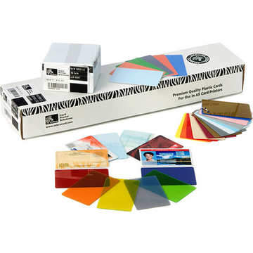 Consumible para impresora de tarjetas Zebra Premier Blanco 350 unidades 104523-174