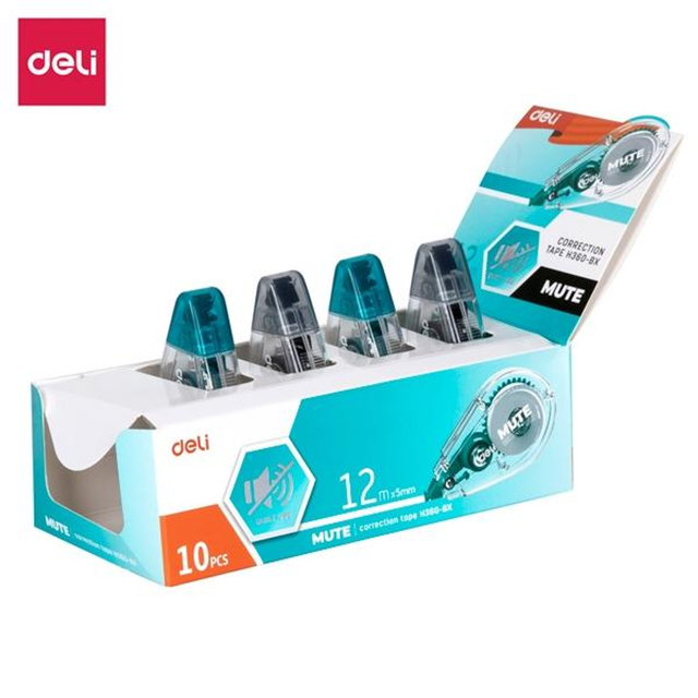 Corrector Deli Cinta Correctora 5mmx12m