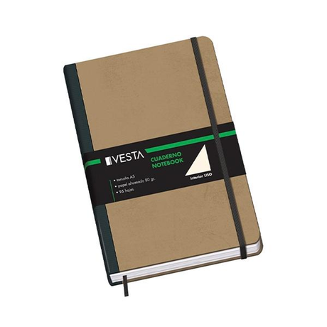 Cuaderno Dohe Vesta Nature Tapa Cartone Liso A5