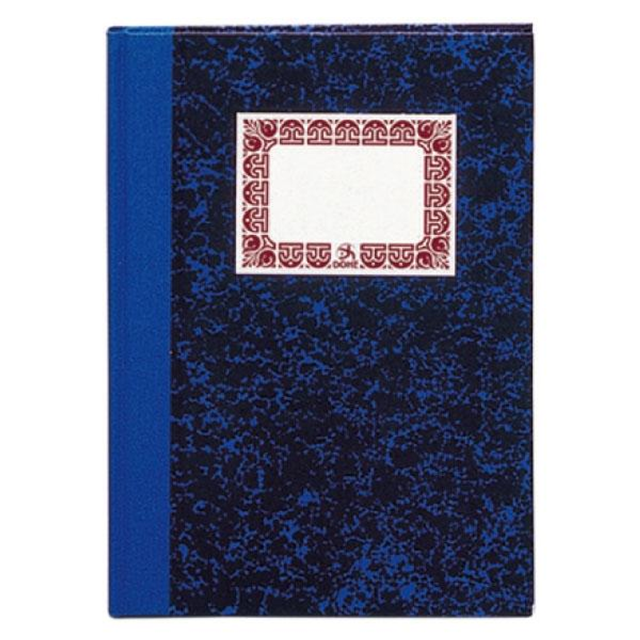 Cuaderno Dohe Cartone Rayado Horizontal 100h Folio Azul