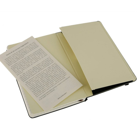 Cuaderno Moleskine Classic Tapa Dura 192 Paginas Cuadrícula 5x5 Pocket Negro - vista 3
