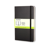 Cuaderno Moleskine Classic Tapa Dura 192 Paginas Liso Pocket Negro