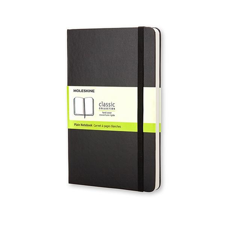 Cuaderno Moleskine Classic Tapa Dura 192 Paginas Liso Pocket Negro