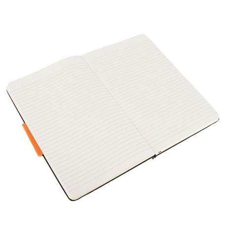 Cuaderno Moleskine Classic Tapa Dura 240 Paginas Rayado Large Negro - vista 2
