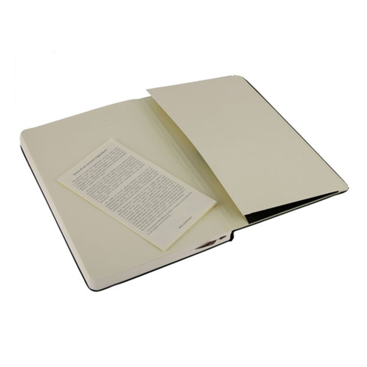 Cuaderno Moleskine Classic Tapa Dura 240 Paginas Liso Large Negro - vista 4