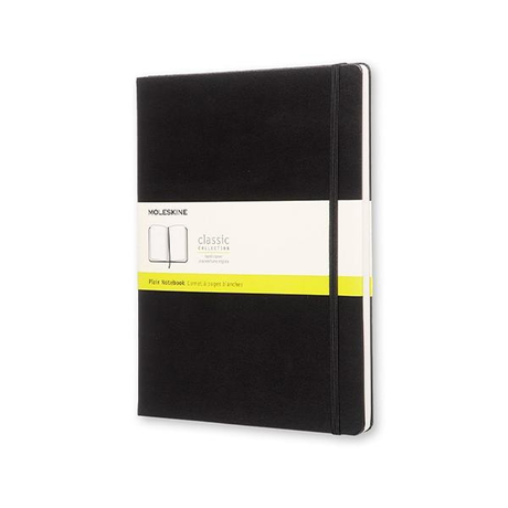 Cuaderno Moleskine Classic Tapa Dura 192 Paginas Liso X-large Negro