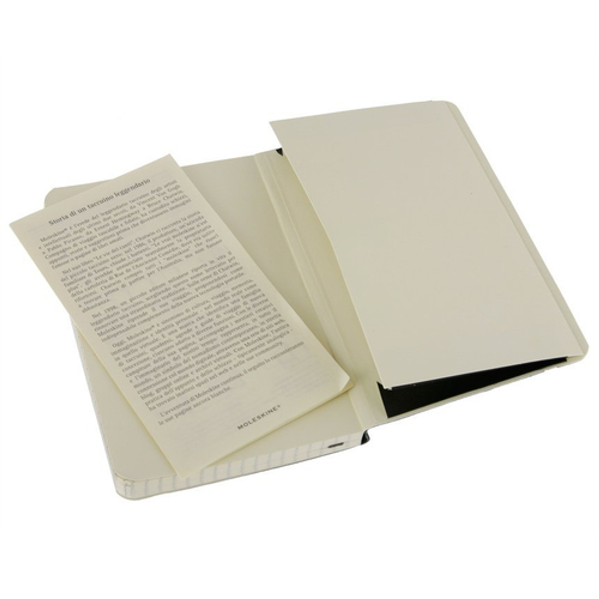 Cuaderno Moleskine Classic Tapa Blanda 192 Paginas Cuadrícula Pocket Negro - vista 3