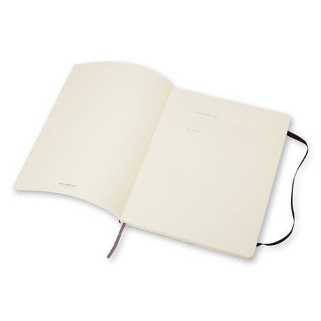 Cuaderno Moleskine Classic Tapa Blanda 192 Paginas Rayado X-large Negro - vista 2